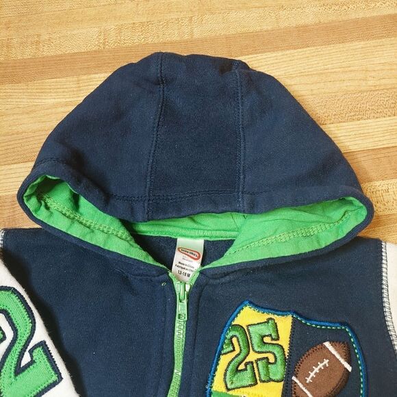 Kids Boys Little Tikes Full Zipper Hoddie Sweater - Picture 3 of 6